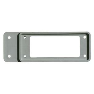 8 size installation grey colour plastic connector industrial plate adapter