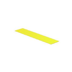 vertical and horizontal without characters printed yellow marking terminal