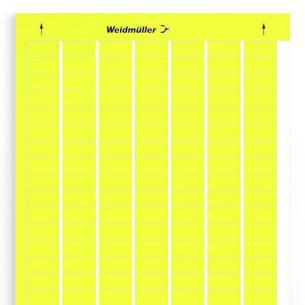 c 150 -40 yellow pvc-free polyester without characters printed mm 4 25 width marking device