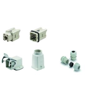 4 poles of number 1 size installation connection screw ha series set connectors industrial