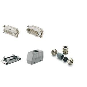 16 poles of number 6 size installation connection screw he series set connectors industrial