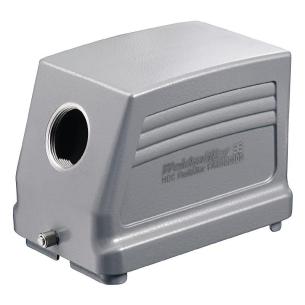 condition plugged in ip65 12 size installation side lower clamp end-locking housing plug side from entry cable connectors industry housing