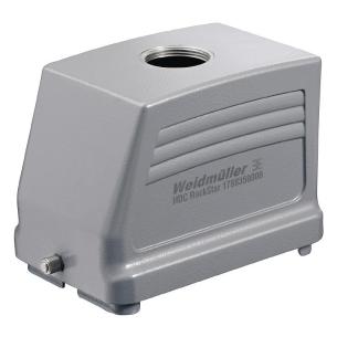 condition plugged in ip65 12 size installation side lower clamp end-locking housing plug top from entry cable connectors industry housing