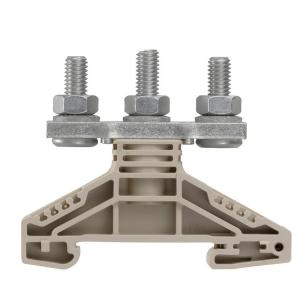 wemid v-0 35 ts 1 levels of number 2 connections of number v 1000 a 125 mm2 35 beige dark connection stud threaded terminal stud