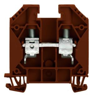 2 connections of number v 1000 a 76 mm2 16 brown connection screw block terminal feed-through