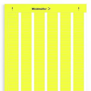 c 150 -40 yellow pvc-free polyester without characters printed mm 27 width marking device