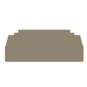 87x2mm 3 wtl6 wap beige endeplade