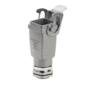 condition plugged in ip65 1 size installation side lower on clamp side-locking housing mounting screw connectors industry housing
