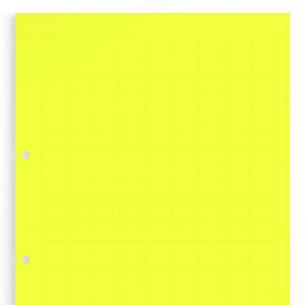vertical and horizontal without characters printed yellow marking terminal