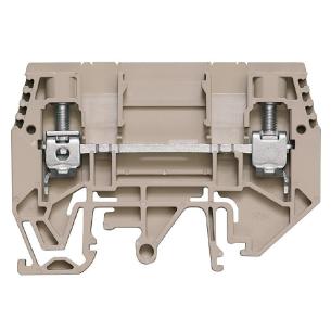 2 connections of number v 630 a 41 mm2 6 beige dark connection screw block terminal feed-through