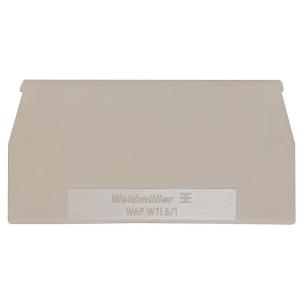 yes snap-on wemid v-0 mm 5 1 width mm 65 height beige dark terminals for plate end