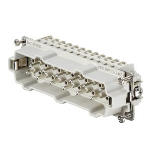 8 size installation connection tension-clamp 12 poles of number a 20 v 830 male connectors plug-in industry insert contact