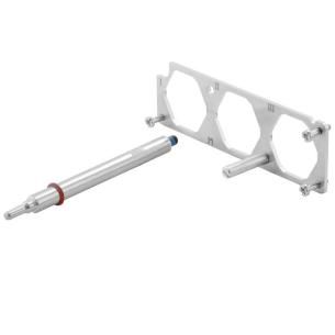 rust-proof steel stainless 3 poles of number 8 size installation highpower series connector industrial for frame mounting