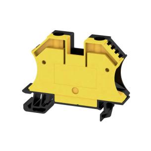 2 connections of number v 690 a 76 mm2 16 yellow black connection screw block terminal feed-through