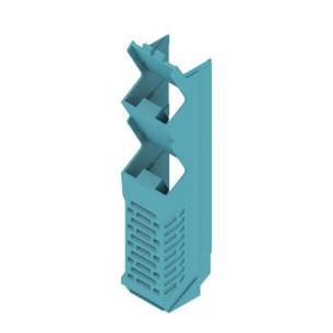 blue light plastic state installed in ip20 5 22 width housing modular element side