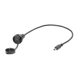 m 3 0 length black mini a usb cable usb