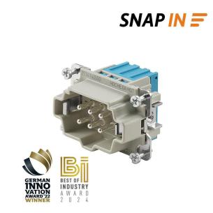3 size installation in snap 6 poles of number a 24 v 500 male connectors plug-in industry insert contact
