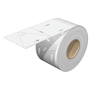 c 100 -50 white polypropylene without characters printed mm 55 width marking device