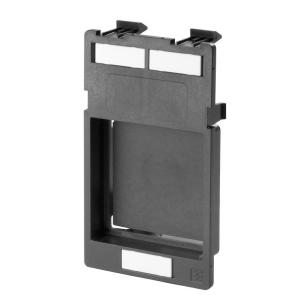 power 1x unshielded plate insert built-in housing component for plate insert