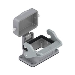 condition plugged in ip65 3 size installation side lower clamp end-locking housing bulkhead connectors industry housing