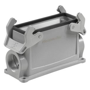 condition plugged in ip65 6 size installation side lower on clamp side-locking housing base connectors industry housing