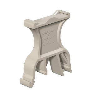 vertical and horizontal without characters printed beige marking terminal