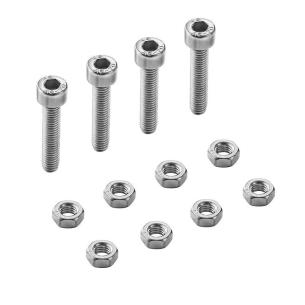 silver untreated rust-proof steel stainless mm 5 8 x 30 x 5 8 system entry cable cabtite housing screw fixing