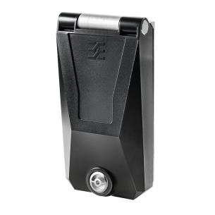 state closed in ip65 9005 ral to similar black colour lock daimler key cabinet with lockable cover metal frame single housing component