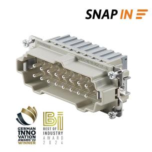 6 size installation in snap 16 poles of number a 16 v 500 male connectors plug-in industry insert contact