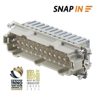 12 size installation in snap 24 poles of number a 16 v 500 male connectors plug-in industry insert contact