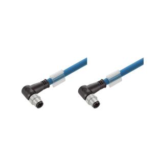 m 5 length 4 poles of number pin angled 67 ip d-code m12 pin angled 67 ip d-code m12 assembled cable railway ethernet
