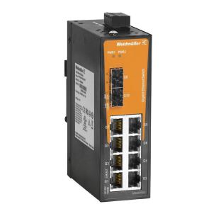 ie-sw-el10-8gt-2gesfp unmanaged 1000 100 2xfiber 1000 100 10 8xrj45 switch industriel