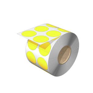 c 150 -40 yellow polyester without characters printed marking device