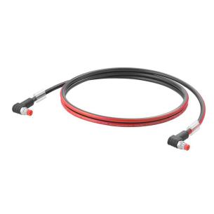 m 5 length 4 poles of number pin angeled ip67 - p-code m8 pin angeled ip67 - p-code m8 assembled cable ethercat