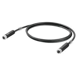 straight - contact socket ip67 - iec63171-5 spe m8 straight - contact socket ip67 - iec63171-5 spe m8 assembled cable ethernet pair single