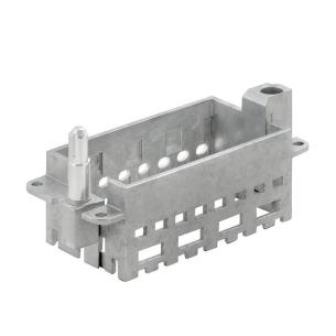 zinc diecast 4 slots of number 6 size installation moduplug series connector industrial for frame