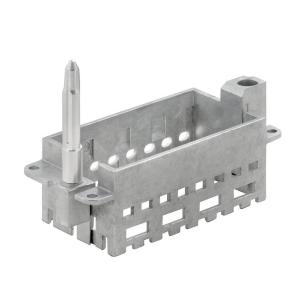 zinc diecast 4 slots of number 6 size installation moduplug series connector industrial for frame
