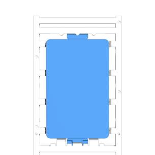 c 100 -40 blue 66 polyamide neutral characters printed mm 85 width marking device