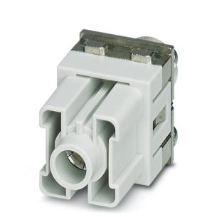 2 slots plug-in required female connection screw axial 1 poles of number a 200 v 1000 signal power connectors industrial for insert module