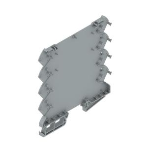 ral grey traffic plastic state installed in ip20 1 6 width housing modular base housing
