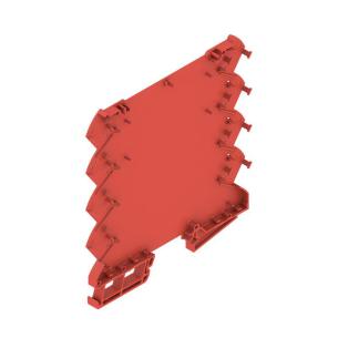 red plastic state installed in ip20 1 6 width housing modular base housing