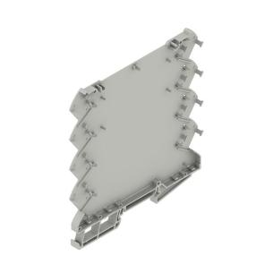 grey agate plastic state installed in ip20 1 6 width housing modular base housing