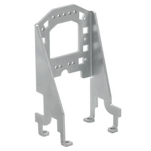 grey silver colour galvanized steel connectors industrial panel grip