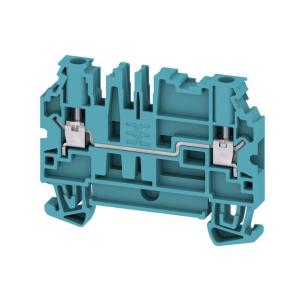 2 connections of number v 800 a 32 mm2 4 blue connection screw block terminal feed-through