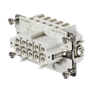 4 size installation in push 10 poles of number a 5 v 500 female connectors plug-in industry insert contact