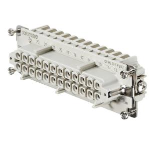 8 size installation in push 24 poles of number a 5 v 500 female connectors plug-in industry insert contact