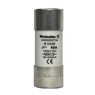 a 65 gpv mm 58 x 22 1500 photovoltaics cartridge fuse cylindrical