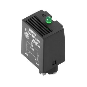led green indicator status element rc ac v 230 110 d-series relay circuit suppressor protective