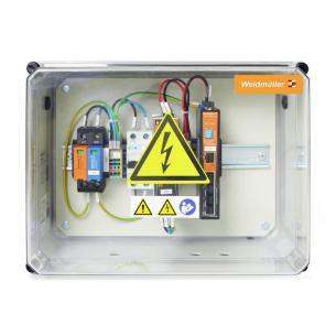 l monitoring voltage components monitoring current leakage no protection surge ii class i protection surge ac v 230 photovoltaik box combiner