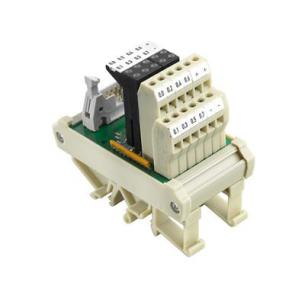 connection screw 10-pole din41651 iec60603-13 with acc in connector plug-in built-in connector terminal with module interface